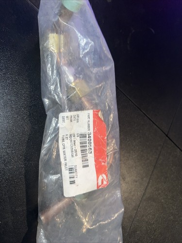 Cummins Compressor Water Inlet Tube 3400563 - Foto 2 di 6