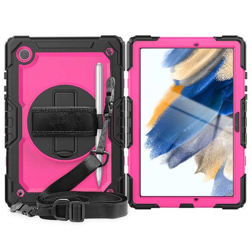 Funda con Soporte Armadura para Samsung Tab S8 S7 S6 A7 Lite 8.7 10.4 A8 10.5" - Imagen 75 de 108