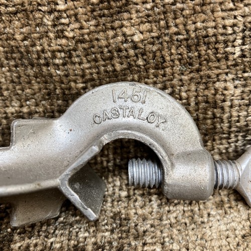 Vintage Fisher #1451 CASTALOY Laborstab Klemmhalter Werkzeug - Bild 2 von 13