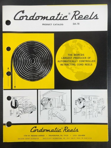 "Catálogo de productos de carretes cordomatic 1978" 4 piezas anuncio de empleadores - Imagen 5 de 10