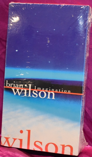 SEALED Brian Wilson Imagination VHS Tape