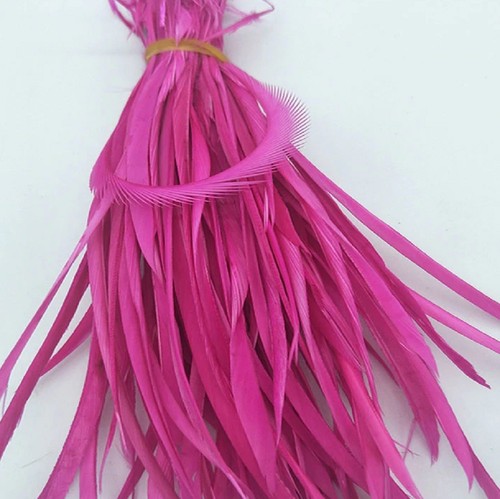 Long Goose Boit Feathers Crafts Hats Fly Fishing Tying Flower Arranging 14-20cm - Picture 14 of 22