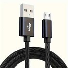 Nylon Braided Micro USB Cable - Fast Charging & Data USB Charger Cable 3M 10ft