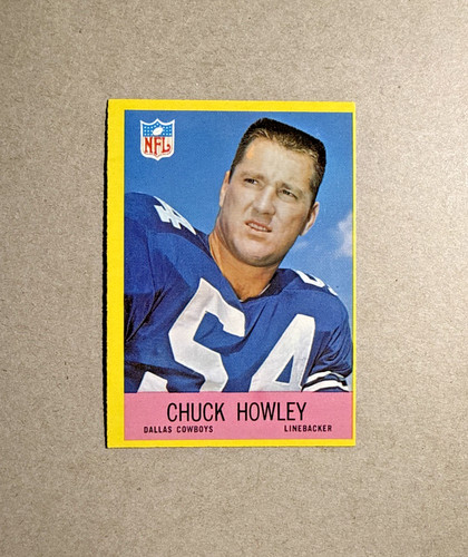 Chuck Howley #53 1967 Philadelphia card