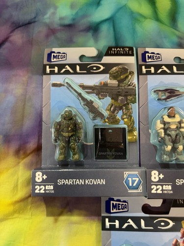 Mega Construx Halo Heroes Series 17 Full Set AUTHENTIC USA - Picture 2 of 10