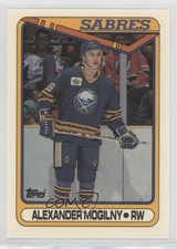 1990-91 Topps Tiffany Alexander Mogilny #42 Rookie RC HOF 0ae