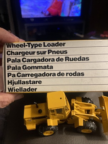 Vintage Conrad CAT 936 Wheel Loader 1:50 Diecast Model Caterpillar West Germany - Picture 2 of 8