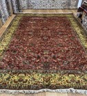 Persian Kashmir Hand Knotted Silk  Tree Of  Rug Carpet Oriental Decor 240x335