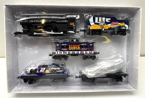 Juego de tren tributo Revell Rusty Wallace John Force 1998 Elvis Presley escala 1:64