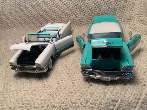1/18 Ertl/Road Signature Lot Of 2 Fifties Turquois Special 58 Chevy & 55 Packard - Picture 24 of 24