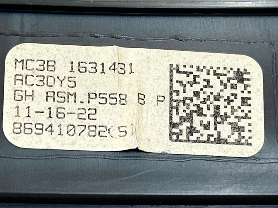 17-22 FORD F-250 F250 SD TRASERO IZQUIERDO LADO DEL CONDUCTOR B PILAR AGARRE MANGO OEM Foto 3 de 4