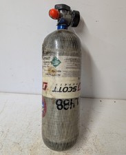 2015 Scott Luxfer L65G-002 DOT/KHK Air Pack Carbon Fiber SCBA Tank 45 Min