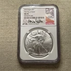 2019 American Silver Eagle NGC MS70 Mike Castle Hand Signed First Day of Issue