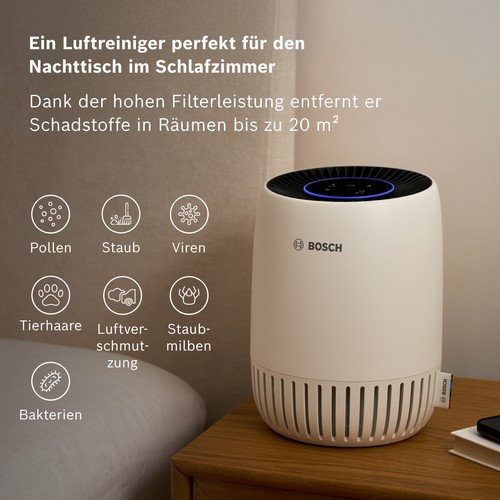Bosch Air 1000 Luftreiniger - Für Räume bis zu 23 m² - CADR: 100 m³/h - Bild 2 von 6