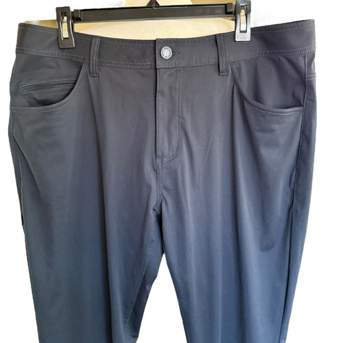 Rhone Men's Size 30X31 Commuter Pants Slim Straight Leg Blue 100554 - Picture 2 of 12