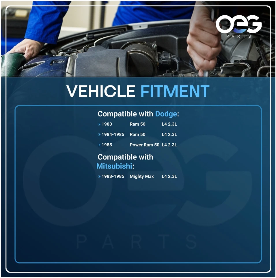 New Starter For Dodge RAM 50 Mitsubishi Mighty MAX Diesel 2.3L 1983-10 M2T60171 - Изображение 4 из 4