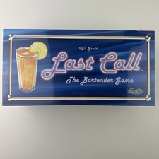 Last Call The Bartender Game by Wattsalpoag 2-5 Players NEW