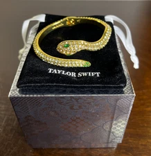 Taylor Swift Reputation Album Snake Cuff Bracelet IN HAND Brand New