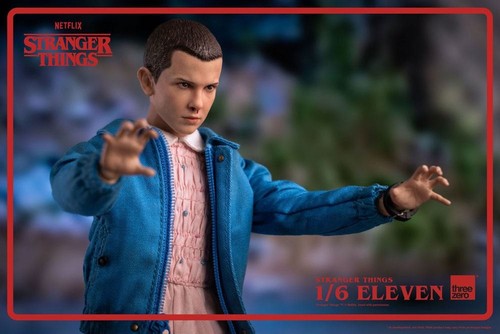 ThreeZero Stranger Things Action Figure - Eleven 1/6 Action Figure (3Z02750W0) - Foto 2 di 13