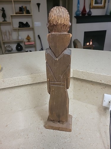17" - Santos de Palo - handgeschnitztes Holz - Bild 6 von 12