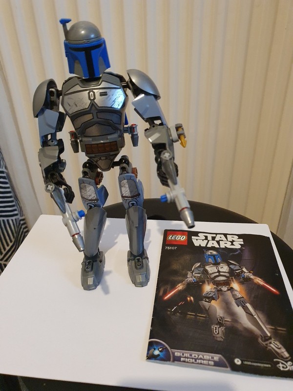 LEGO Star Wars 75107 Jango Fett Buildable Figure Complete Set 85pcs Without Box