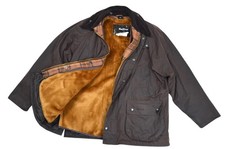 Barbour Bedale Jacket Men's Wax Brown Cherry England Classic Lampo Size 40