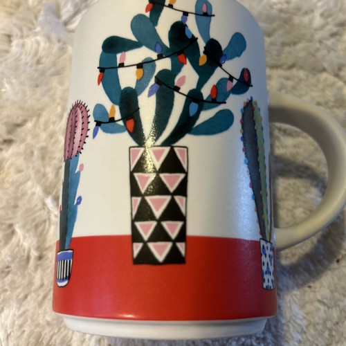 Taza Starbucks - Hallazgo raro - Taza de café suculenta Cactus 2017 - 12 oz. - Imagen 6 de 7