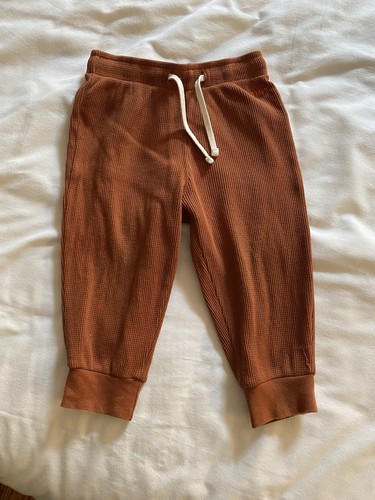 Pantalones Tiny Cottons Rust Waffle 3t - Imagen 1 de 4