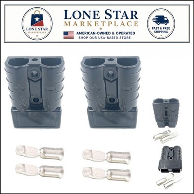 Replacement Quick Connector Kit 50A - 2Pcs for Safe Electrical Installations