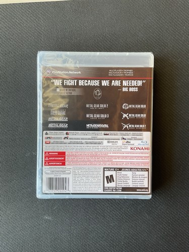 Playstation 3 Medal Gear Solid The Legacy Collection PS3 Sealed New - Picture 3 of 6