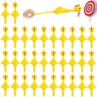 50 Pack Finger Slingshot Chicken Rubber,Flick Stretchable Chicken...