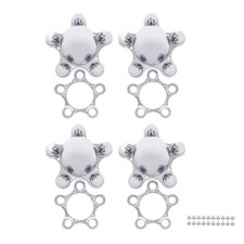 United Pacific 5 X 4 34 Spider Wheel Hub Cover 4set C8056