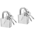 2pcs Luggage Lock 30mm Stainless Steel Diary Lock Anti-rust With Key small lock