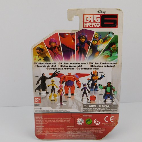 Disney Big Hero 6 Fred Modellino 4" #38603 Giocattolo Bandai 2014 NUOVO - Foto 2 di 12