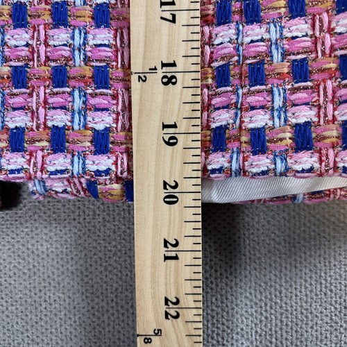 IRO Pink Mopa Tweed Open Front Jacket Size 6 (US) 38 (EUR) Neu mit Etikett - Bild 9 von 10