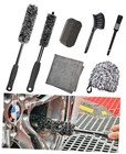 7PCS Pro-Grade Wheel Cleaning Kit: Long Handle Soft Wheel Brushes, 7 Packs
