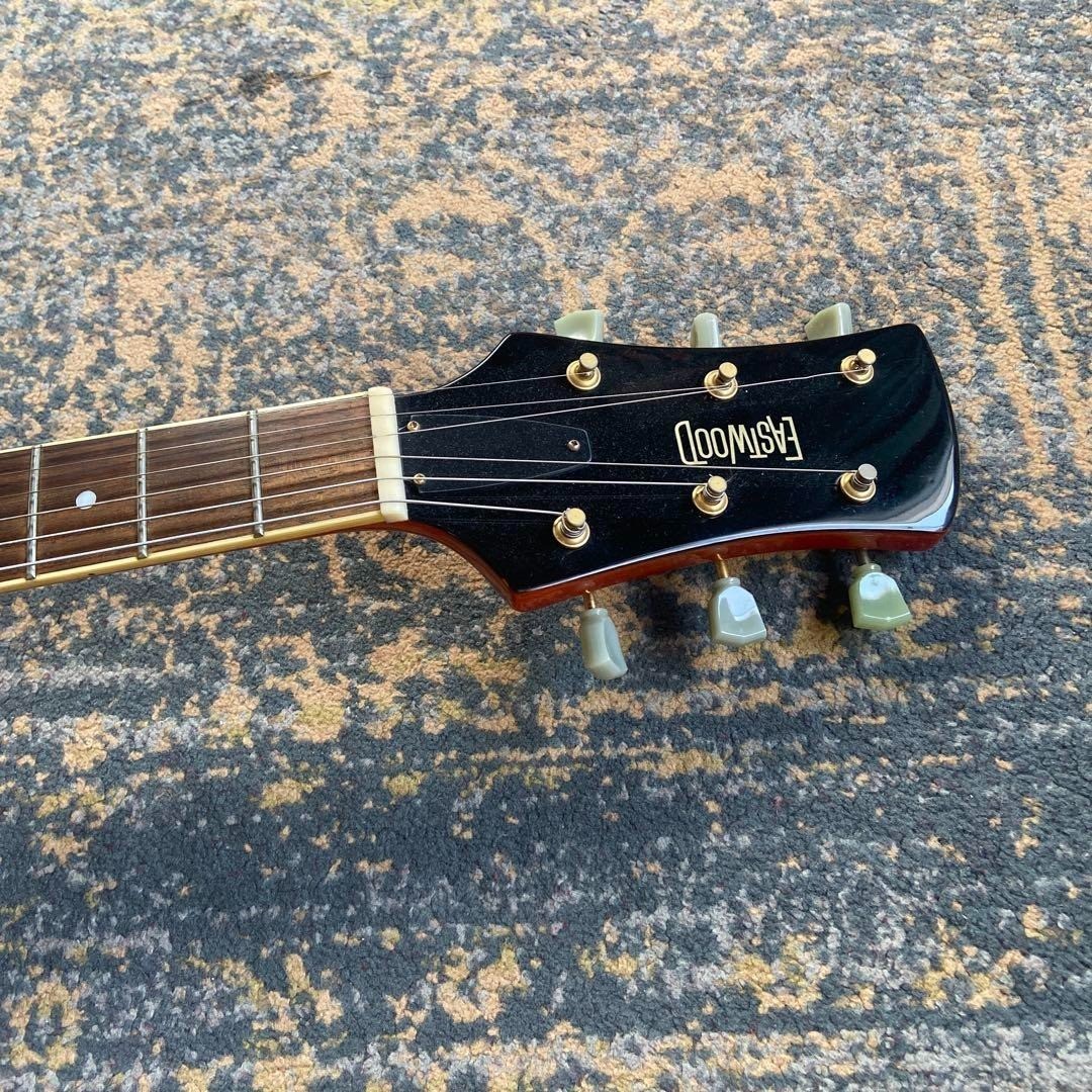 Eastwood エレキギター オレンジLH Eastwood Left Handed Electric Guitar Orange Unique Shape w