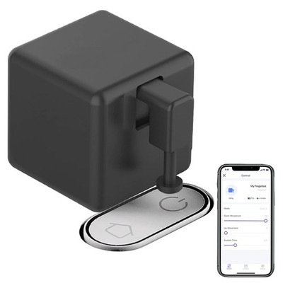 Smart Switch Button Pusher: Wireless App or Timer Control, No Wiring, Smart B...
