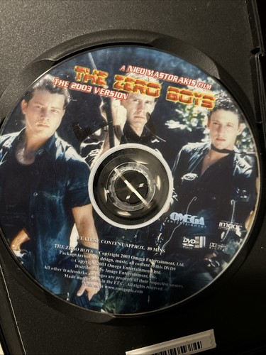 The Zero Boys (DVD, 1987) Widescreen Daniel Hirsch - Imagen 4 de 4
