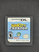 SimCity Creator (Nintendo DS, 2008) Authentic Game Cartridge Only