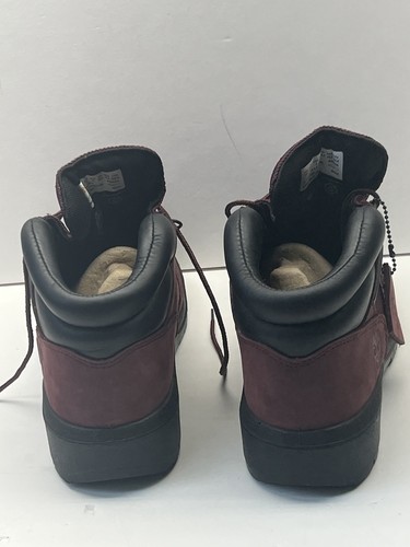 Timberland Field Boot Burgundy Red SIZE 8 Mens Waterproof Boot Shoe TBOA1 (2209) - Picture 5 of 8