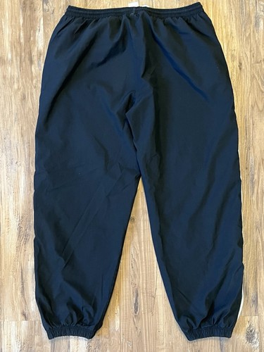 Vintage 90s y2k Nike Team Swoosh Windbreaker weiß gefüttert Baggy Trainingshose Gr. XL - Bild 4 von 5