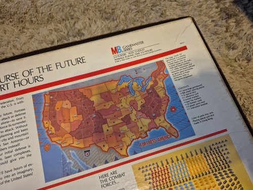 Fortress America United States Under Attack Milton Bradley - Picture 13 of 20