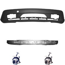 Set Kit Stoßstange vorne Alu Träger Nebel für BMW 3er E46 Bj. 99-03 Coupe Cabrio