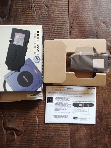 Nintendo GameCube DOL-015 (EUR) adaptador de banda ancha tarjeta de red, nuevo - Imagen 3 de 6