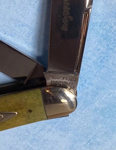 Case Classic XX  6340  knife jumbo stockman, green, 1997 mint in original box - Picture 20 of 21