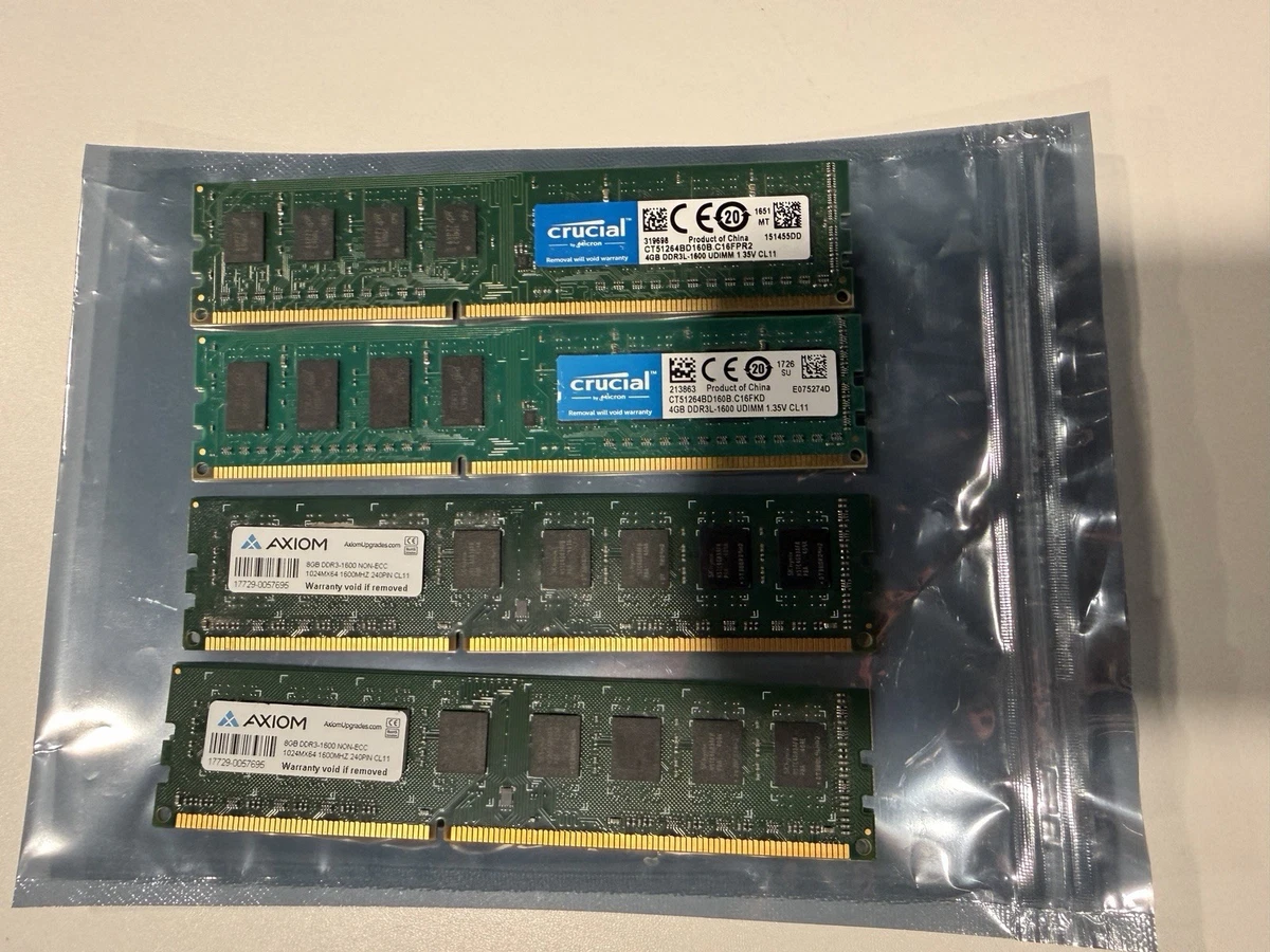 DDR3 SDRAM 24 GB Total Capacity Memory (RAM) for sale - eBay