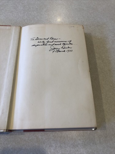 SIGNED - Jeremiah Denton When Hell Was In Session Vietnam POW Hardcover - Imagen 3 de 11