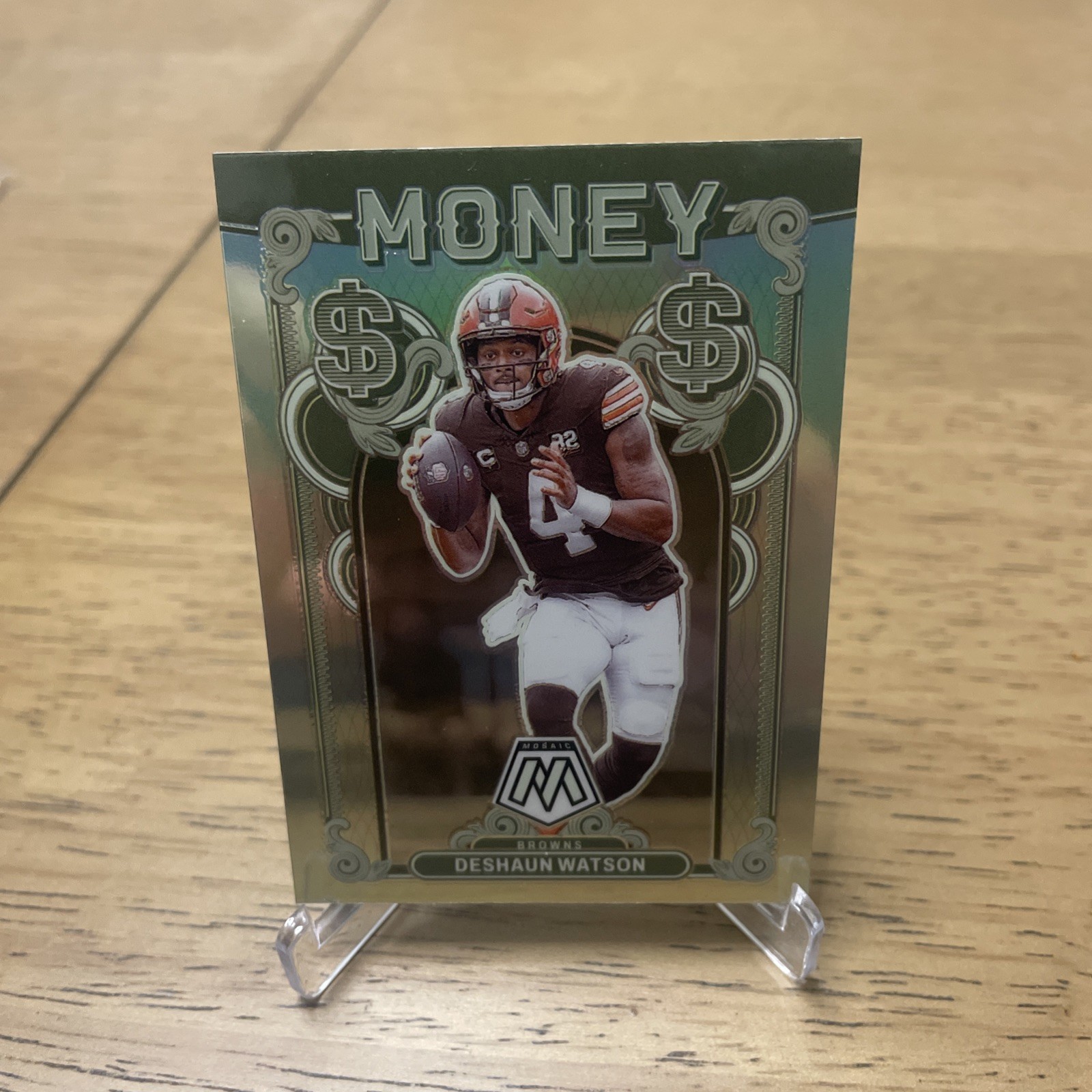 2024 Mosaic Deshaun Watson Money Case Hit SSP No. 24 Cleveland Browns NFL