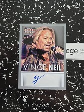 2015 Panini Americana Signatures Vince Neil #S-VN Autograph Card Motley Crue